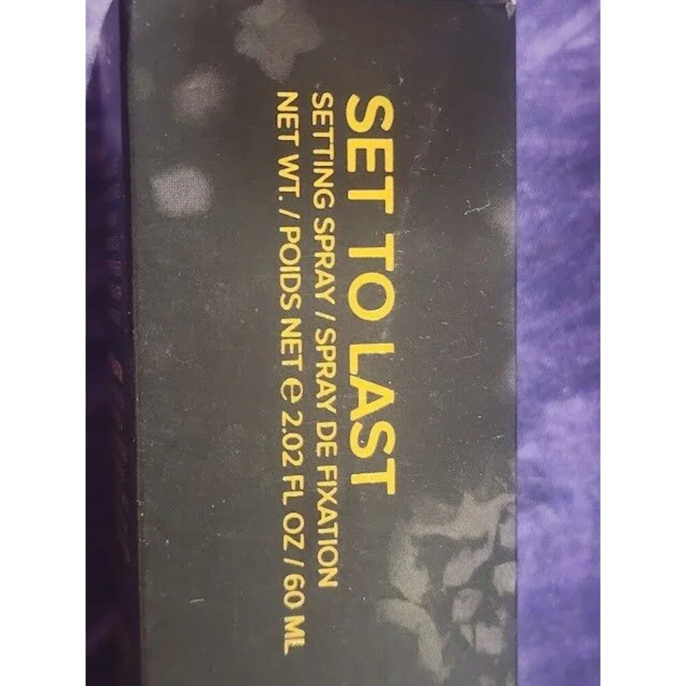 Dear Midnight Set to Last Longwear Face Makeup Setting Finishing Spray 2oz NIB
